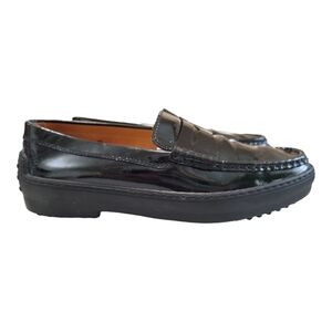 Tod's Patent Leather Penny Loafers